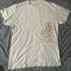 Pacsun Los Angeles Mushroom beige t-shirt